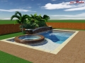 Planning Phase of Custom Geometric Pool and Spa