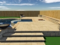 Planning Phase of Raised Spa and Patio