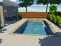 3D Design of Rectangular Pool