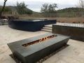 Corten Fire Table