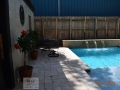 Geometric Pool with Patio