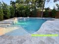 Freeform Swimming pool with active features
